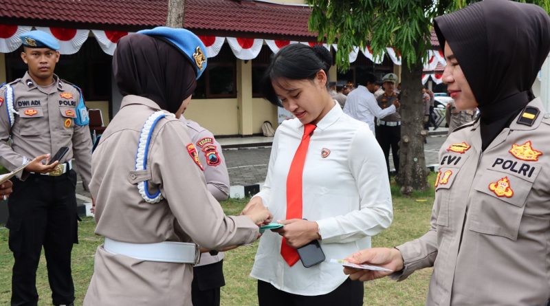 Polwan Polres Kendal Gelar Gaktibplin Sambut HUT ke-77, Perkuat Disiplin dan Etika Anggota