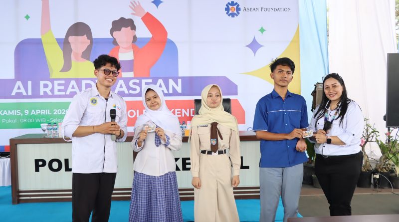 Polres Kendal Gelar Pilot Project AI Ready ASEAN, Libatkan Pelajar SMA