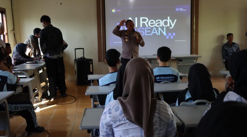 Polres Kendal Dampingi Pelatihan AI di SMK Harapan Mulya, Tingkatkan Kompetensi Digital Siswa