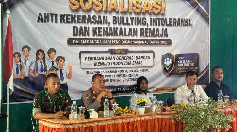 Polres Kendal Edukasi Pelajar Soal Kekerasan dan Intoleransi di Sekolah