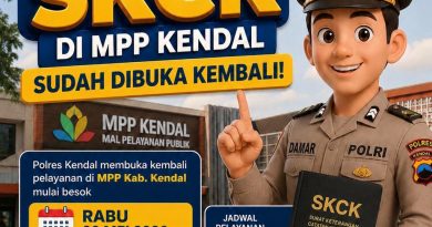 Optimalkan Pelayanan Publik, Polres Kendal Hadirkan Kembali Gerai SKCK di MPP