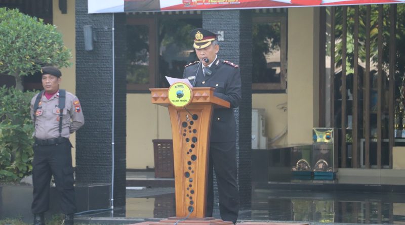 Wakapolres Kendal Pimpin Upacara Hari Lahir Pancasila, Tekankan Nilai Persatuan Bangsa