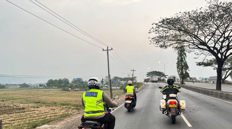 Polres Kendal Gelar Patroli Pantura hingga Weleri, Jaga Kamtibmas dan Keselamatan Jalan